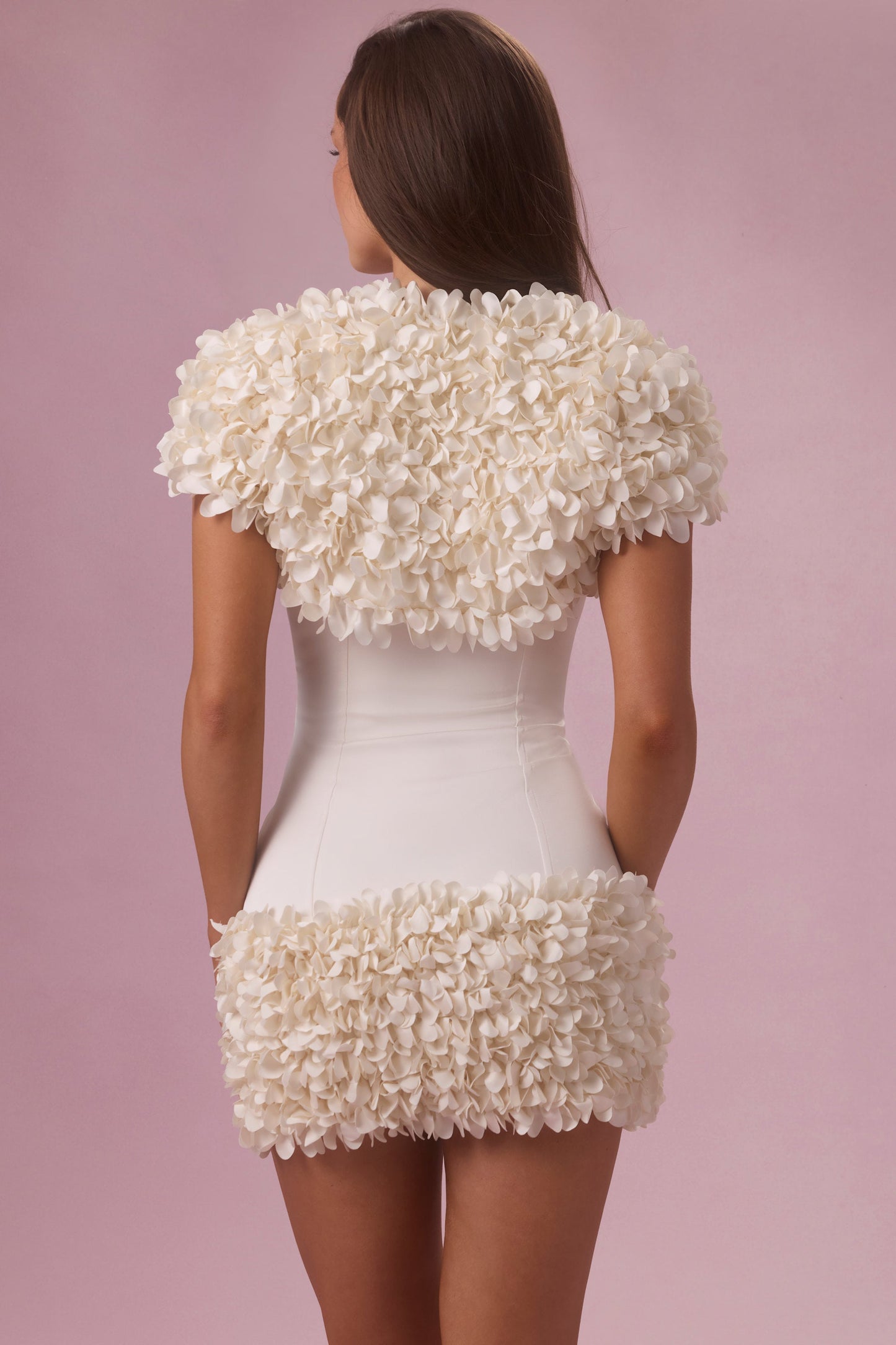 Cropped Bolero  in Ivory